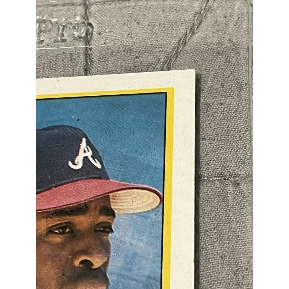 Ron Gant 1989 Topps Atlanta Braves Baseball Trading Card - Picture 5 of 6